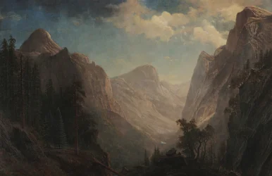 Uitzicht in de Yosemite Valley