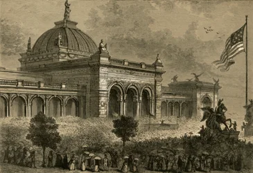 Opening van de Eeuwfeesttentoonstelling, 4 mei 1876, 1878