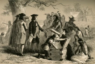 Verdrag van Penn met de Indianen, 1877