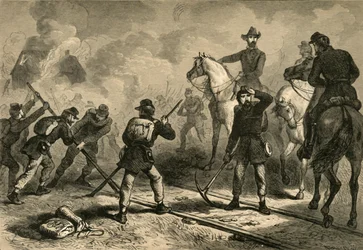 Shermans Mars naar de Zee, 1878