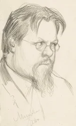 De kunstenaar Elias Muukka