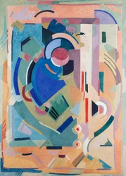 Abstracte compositie; compositie abstraite