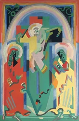 Kruisiging, c.1935 (olieverf op doek)