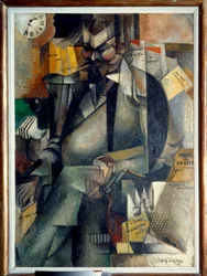 Portret van Eugene Figuiere, Frans redacteur