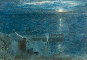 Maanopkomst Clovelly