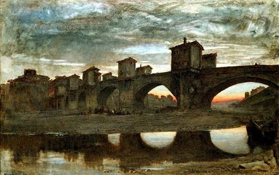 De Ponte alla Grecia, voor de sloop, Florence