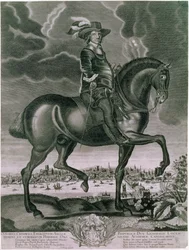 Ruiterportret van Oliver Cromwell, ca. 1655