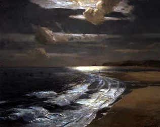 Zilveren maanlicht, St. Ives Bay