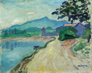 Omgeving van Saint-Jean-de-Luz, de Ochtend