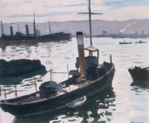 De haven van Algiers
