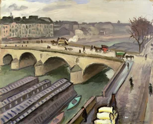De Seine in Parijs, ca. 1907