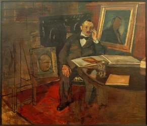 Portret van Ludwig Löb Prager