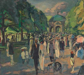 In de Münchener Hofgarten