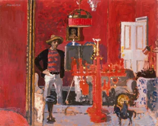 Zelfportret met een Turkse hoed