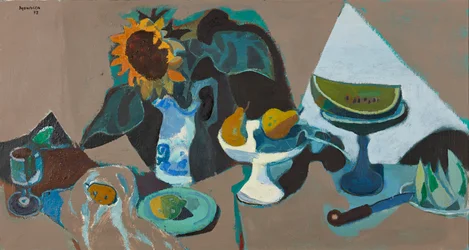 Stilleven met Zonnebloem