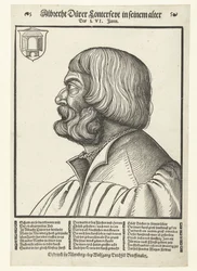 Portret van Albrecht Dürer (1471-1528)