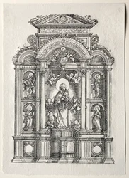 Altaar met de Schöne Maria van Regensburg, 1520