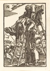 Christus van het kruis gehaald