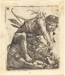 Hercules Overwint de Nemeïsche Leeuw