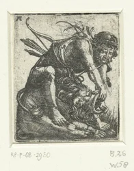 Hercules doodt de Nemeïsche leeuw