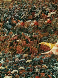 Tegenovergestelde legers (detail)