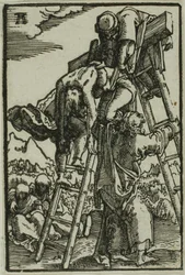 De kruisafneming, uit De val en verlossing van de mens