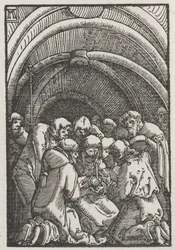 De val en verlossing van de mens: De dood van de Maagd, ca. 1515