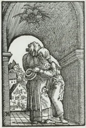 De ontmoeting van Joachim en Anne