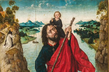 Sint Christoffel (detail)