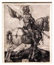 0 St Georges à cheval - Albrecht Dürer - BRB Brussel - Mac