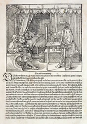 Kunstenaar die Dürer