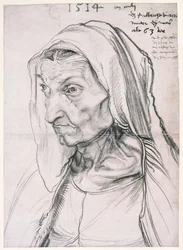 Barbara Dürer, geboren Holper, de moeder van de kunstenaar