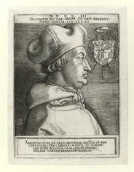 Kardinaal Albert van Brandenburg, 1523