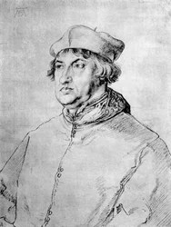 Kardinaal Albrecht van Brandenburg, 1518, 1936