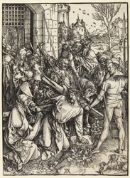 Christus draagt het kruis