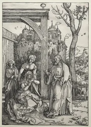Christus Neemt Afscheid van Zijn Moeder