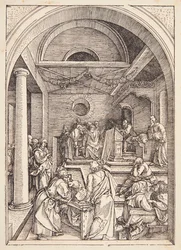 Christus tussen de dokters
