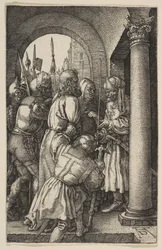 Christus voor Pilatus, uit De Passie, 1512