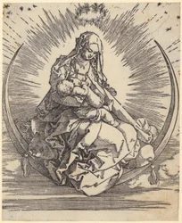 Christus in de voorhel, blad 11 uit de serie „De Grote Passie“