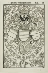 Wapen van Maximiliaan I als Koning van de Romeinen