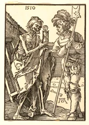 De dood en de lansquenet