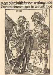 De dood en de lansquenet
