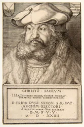 Frederik de Wijze, keurvorst van Saksen, pub. 1524