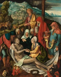 Duits: Beweinung Christi ("Glimsche Beweinung") Bewening van Christus