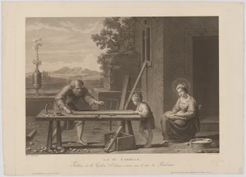 De heilige Hiëronymus in de woestijn