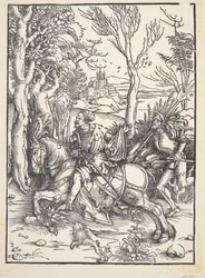 Ridder en lansquenet