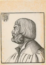 Knoop met zeven gelijke vlechten
