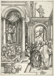 Leven van de Maagd: Presentatie van de jonge Maagd in de tempel