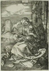 Madonna met de peer