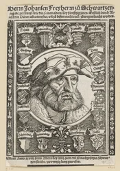 Portret van Johannes, baron zu Schwarzenberg